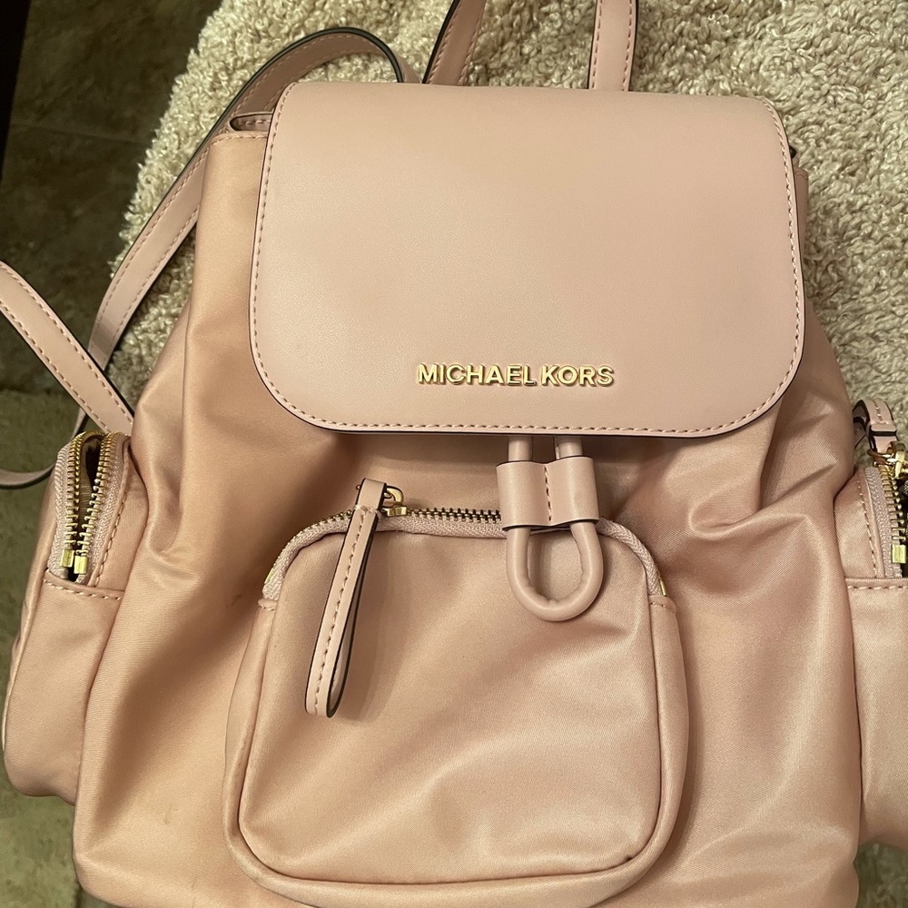 Michael Kors nylon small back pack